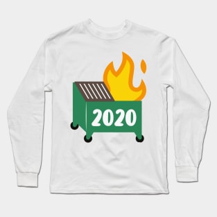 Dumpster fire Long Sleeve T-Shirt